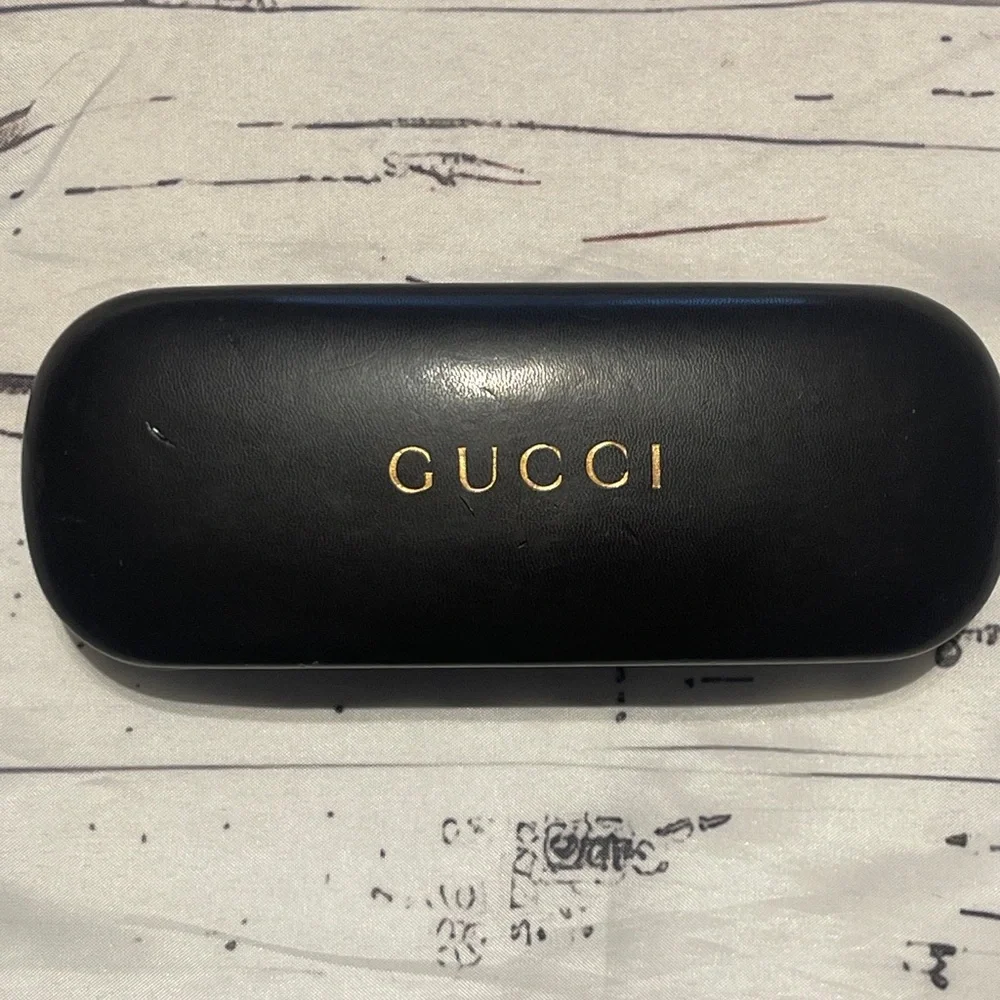 Gucci Black Eyewear Case preowned